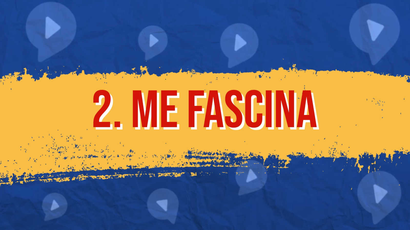 i like in spanish - me fascina