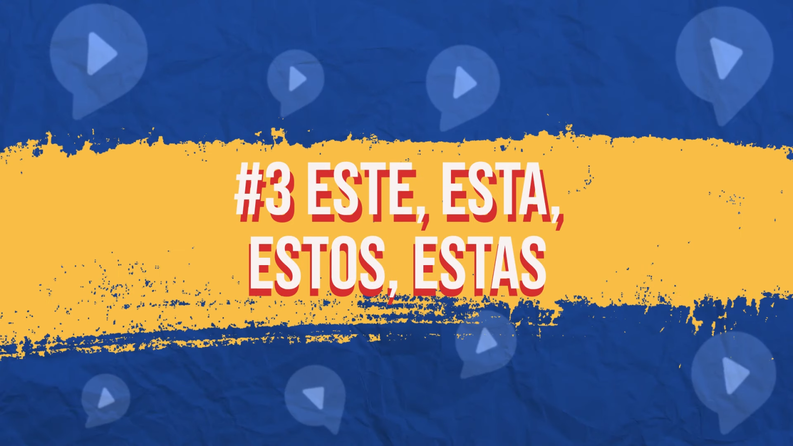 demonstrative adjectives spanish este esta estos estas