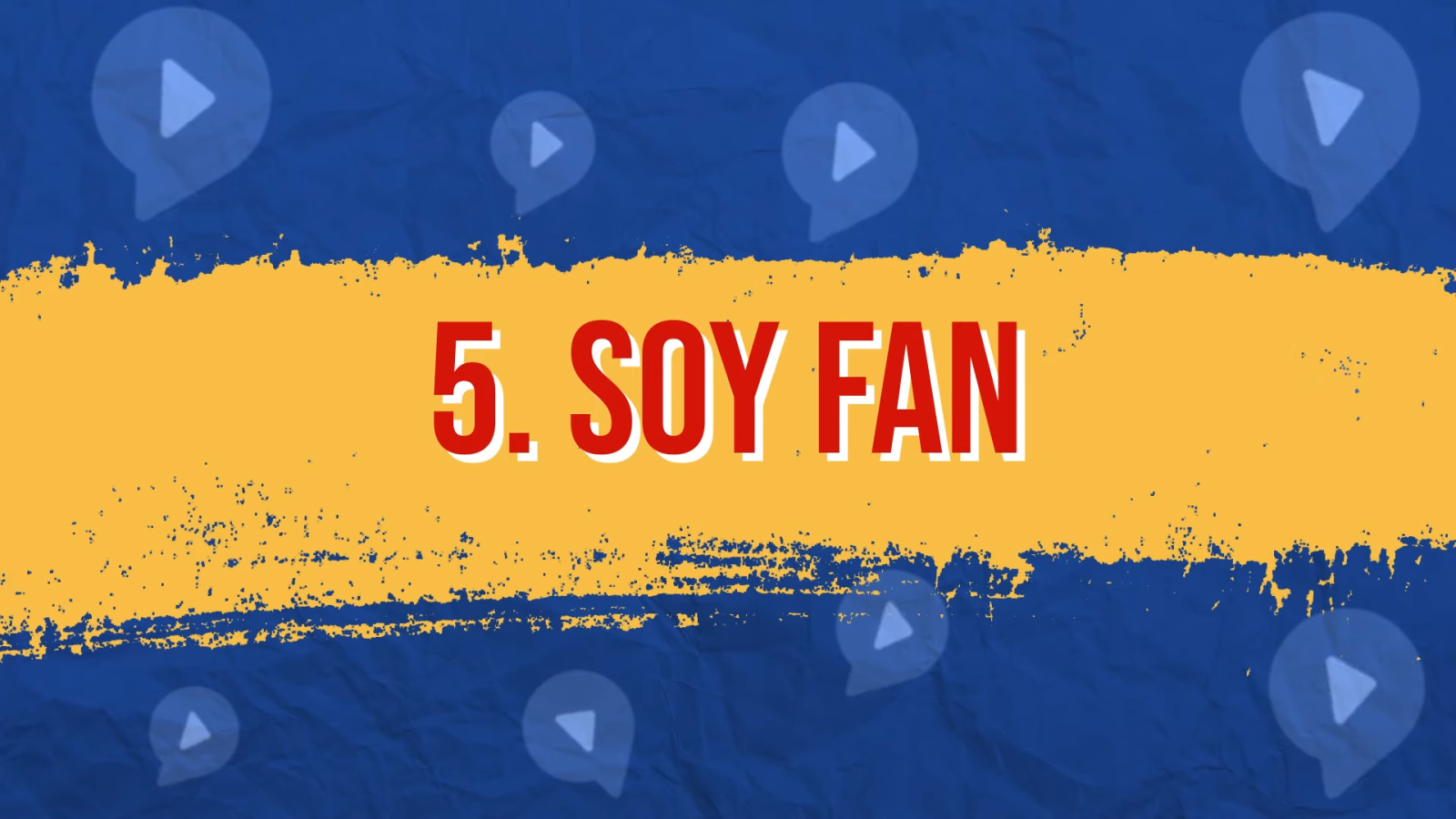 i like in spanish - soy fan