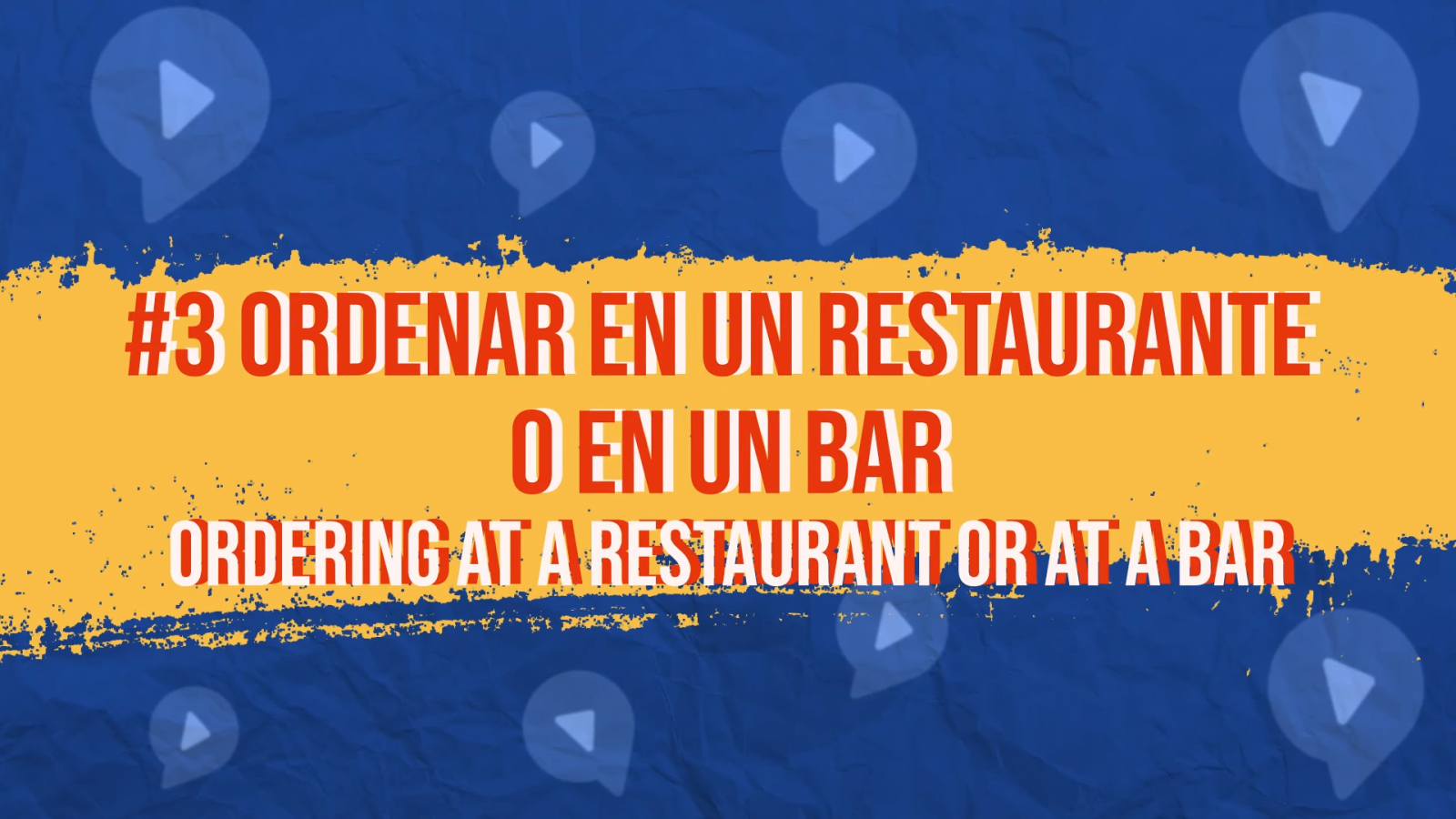 essential spanish phrases ordering at a restaurant or at a bar