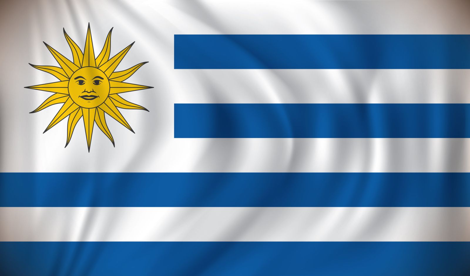 different spanish accents uruguay flag