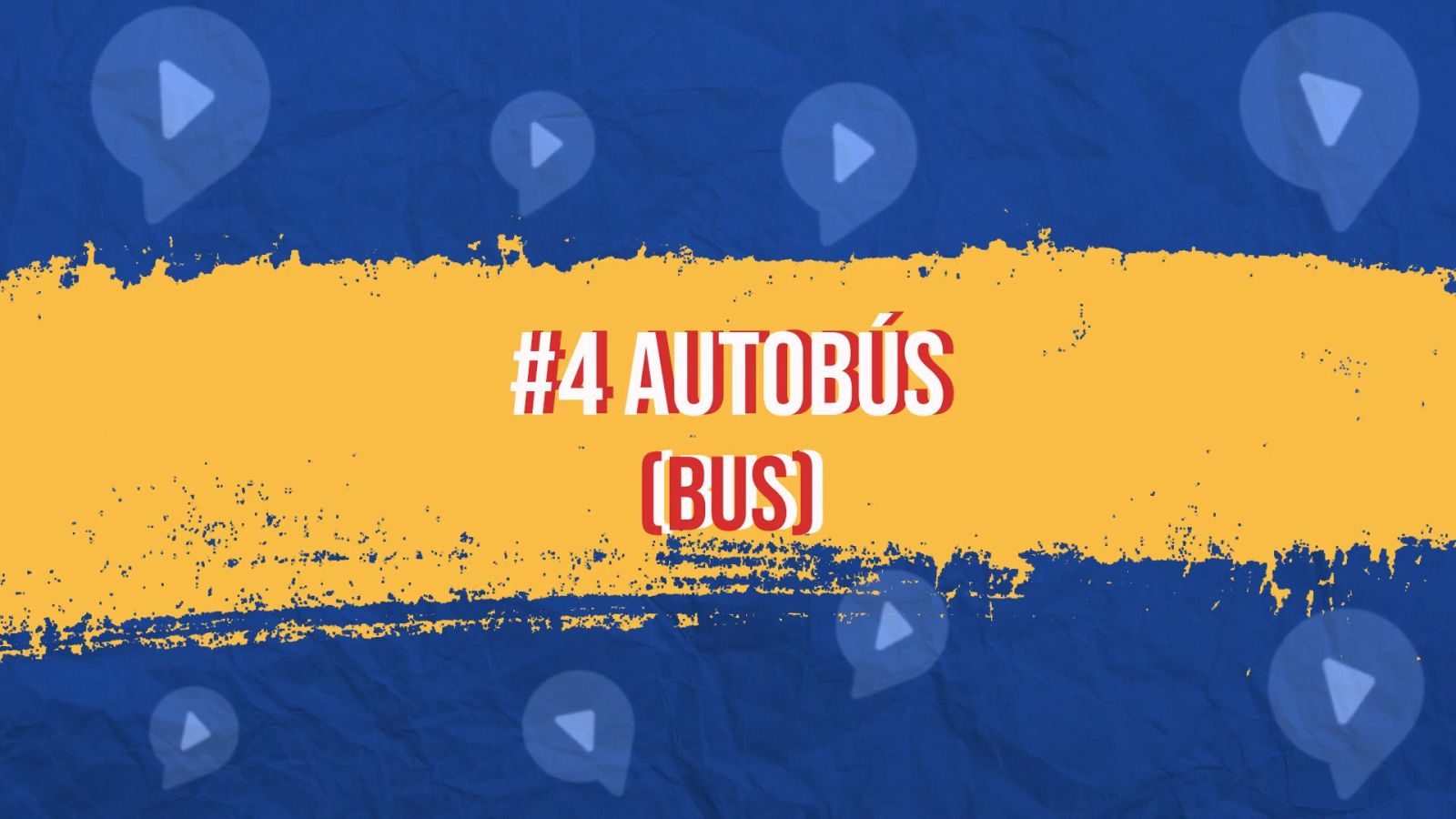 public transport in mexico text on yellow and blue background