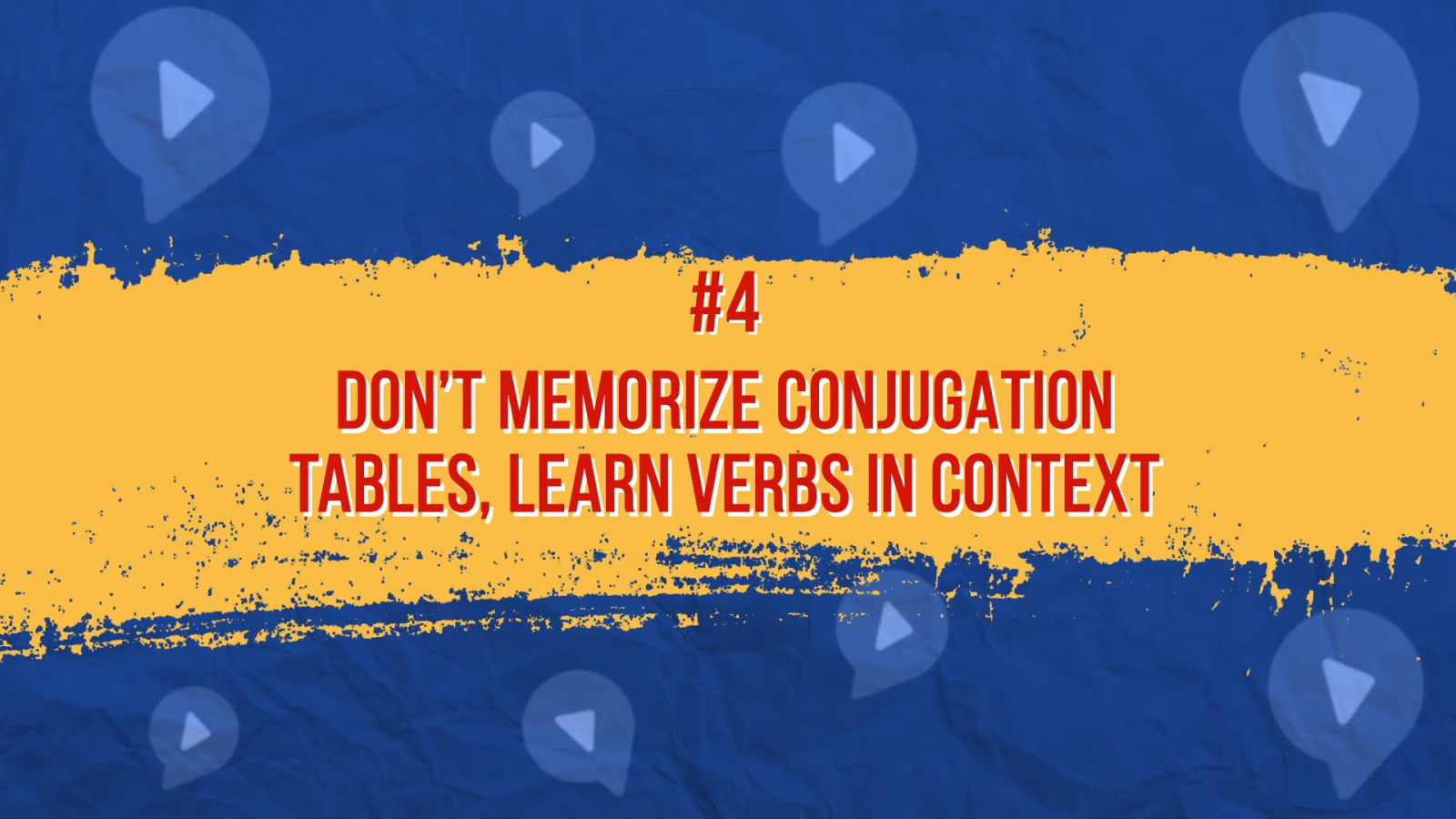 spanish for beginners tip 4