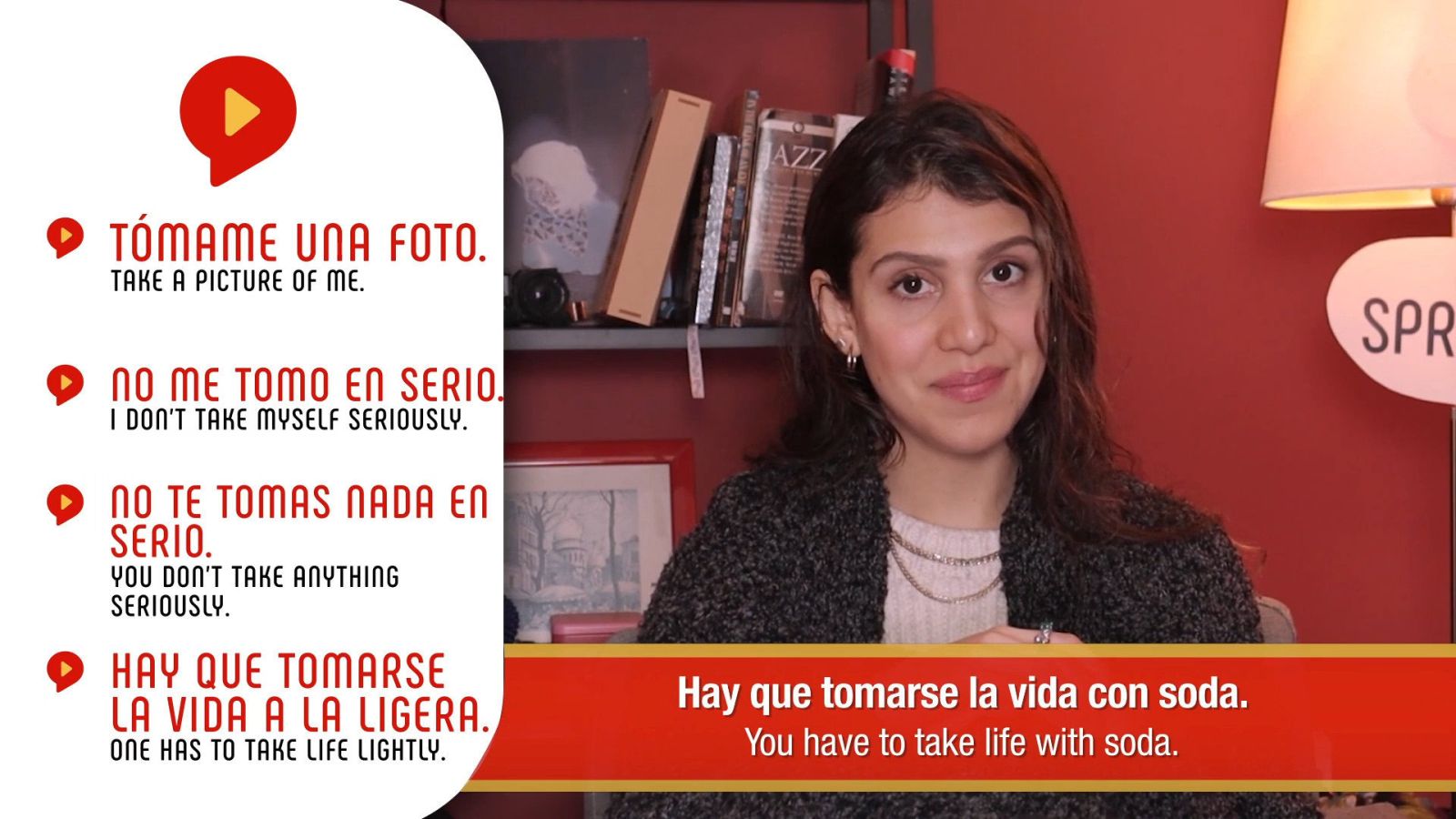 tomar spanish conjugation examples explained by maura, spring spanish teacher