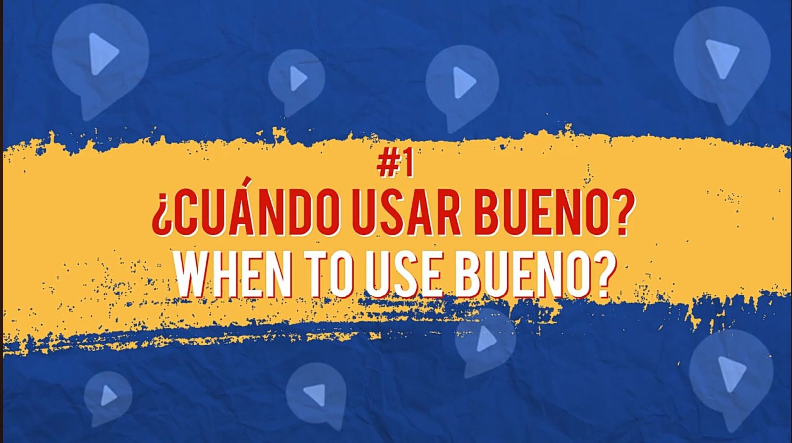 bien vs buen vs bueno screenshot from video