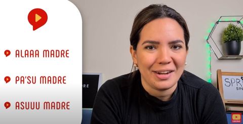 mom in spanish examples of madre with female teacher on the right side of the screenshot