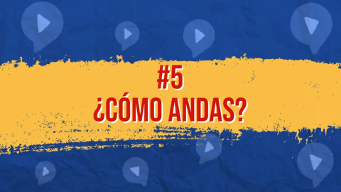como estas cómo andas text