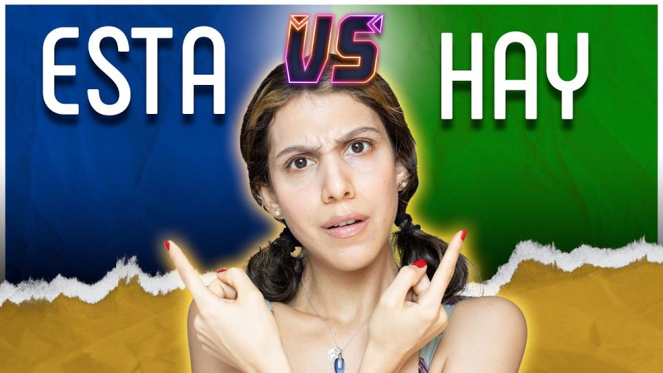 Play video: Esta vs hay: learn the difference between these Spanish verbs