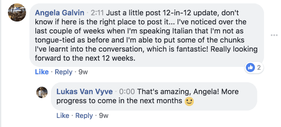 Success Story - Angela