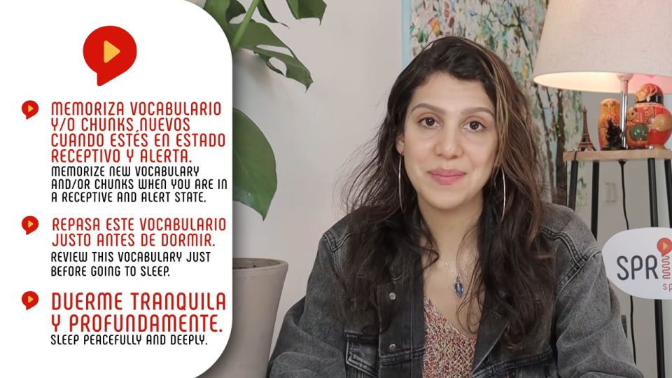 breakdown of how to learn spanish while you sleep
