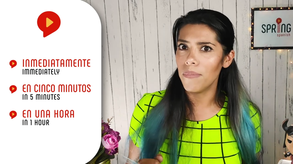 female teacher explaining weird facts about mexico