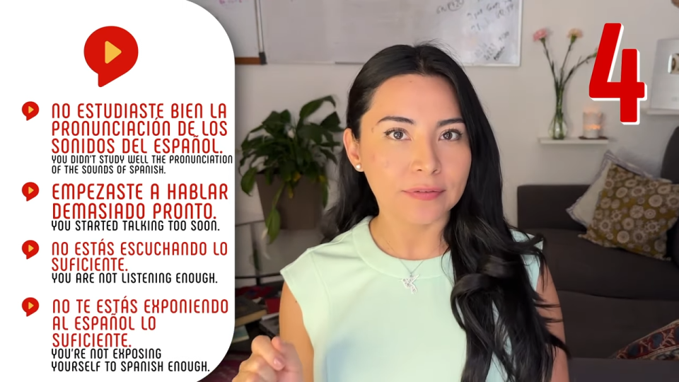 improve spanish pronunciation reasons why you're getting it wrong explained by a female teacher