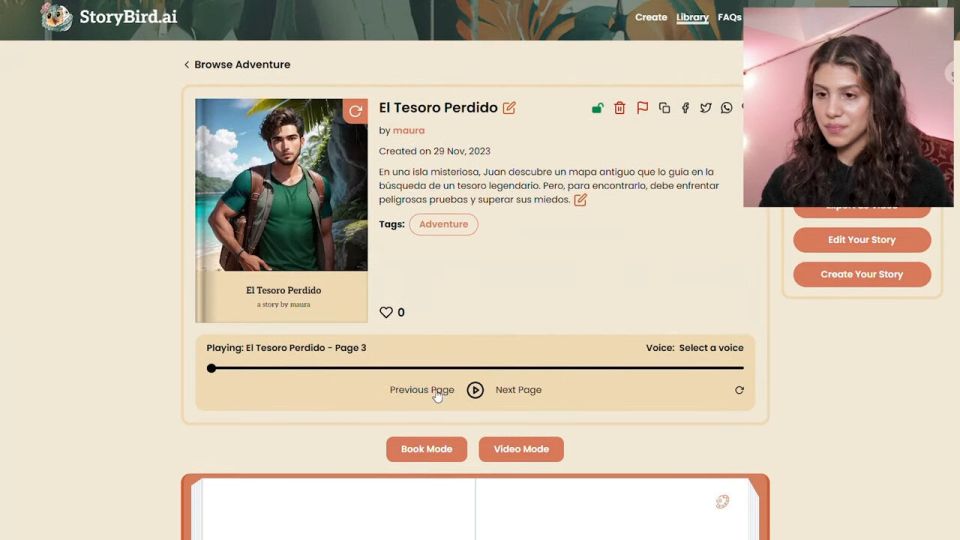 spanish learning with ai images
