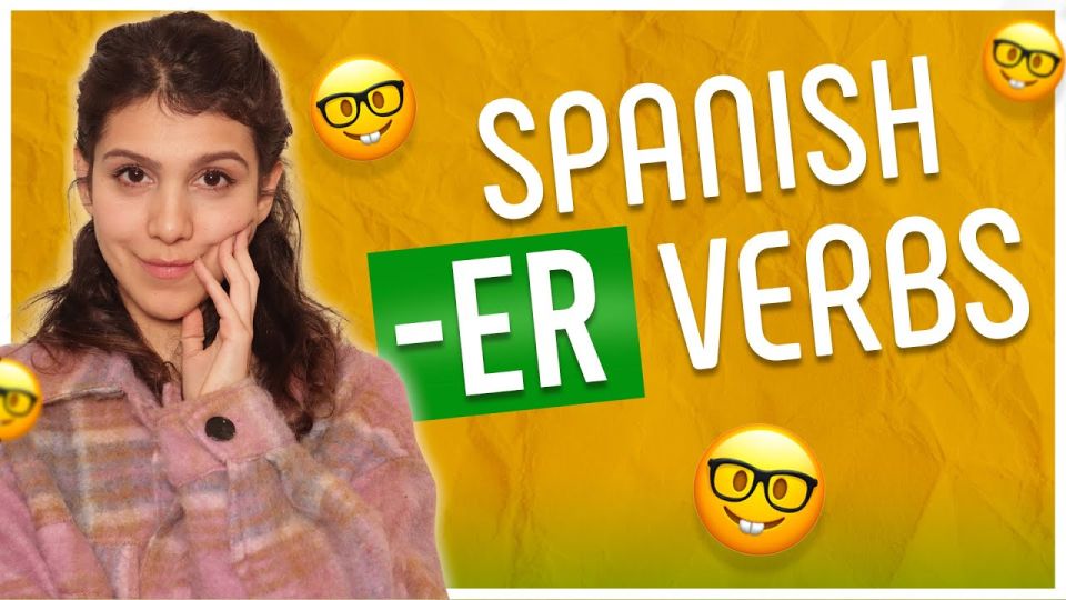 Play video: Spanish ER Verbs: Common Spanish verb conjugation examples with CHUNKS