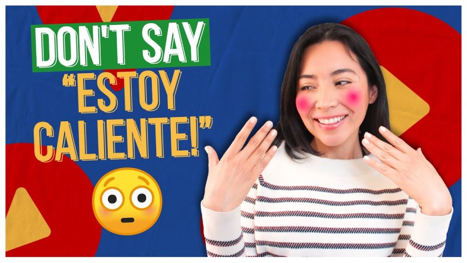 Play video: DON‘T Say "ESTOY CALIENTE“ in Spanish!! It does NOT Mean What You Think! 🔥🥵