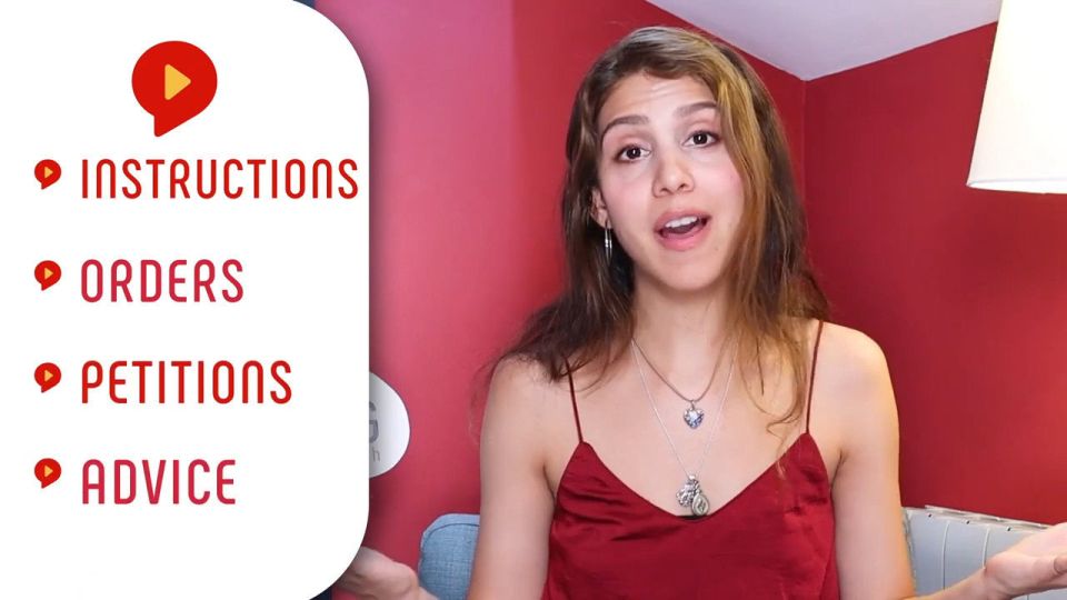 spanish imperative explained by spring spanish teacher maura on screen