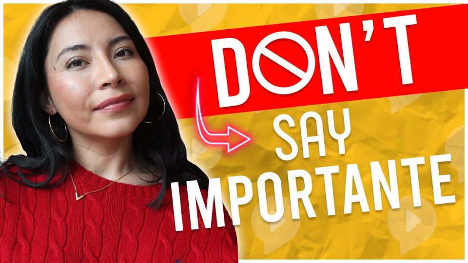 Play video: Importante Spanish: 8 Alternatives To Express Importance In Spanish