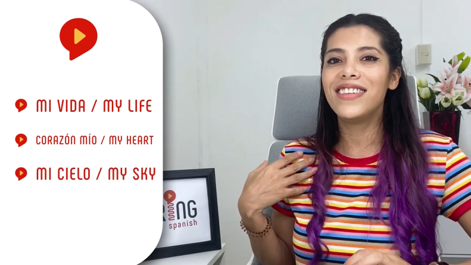 my love in spanish examples of romantic expressions