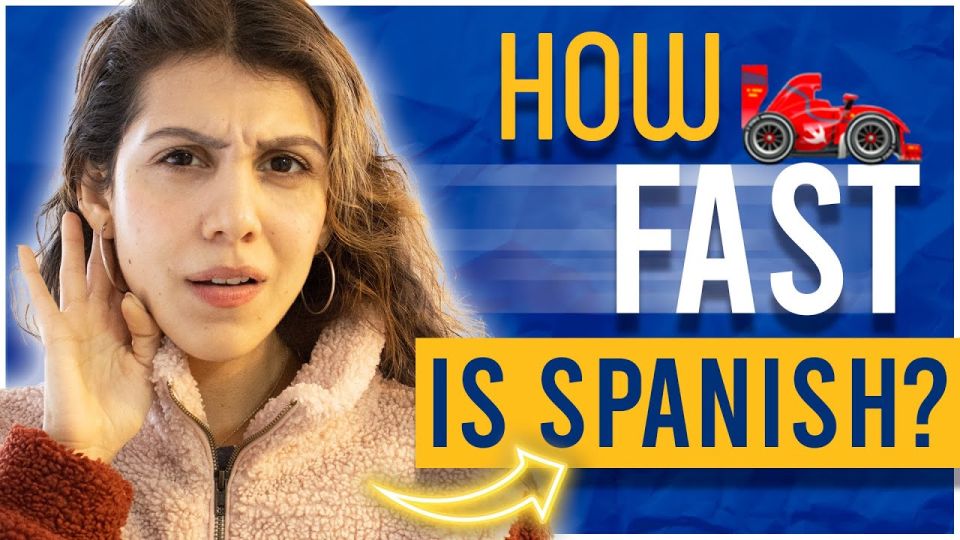 Play video: Different Speaking Speeds in Spanish (how fast can you follow?)