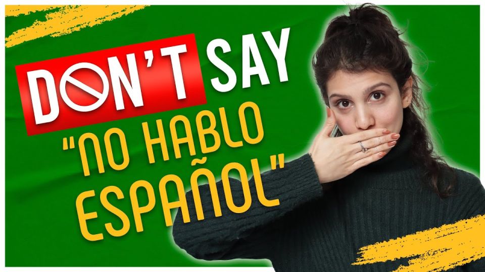 Play video: I don’t speak Spanish: 15 alternatives to NO HABLO ESPAÑOL (with audio)