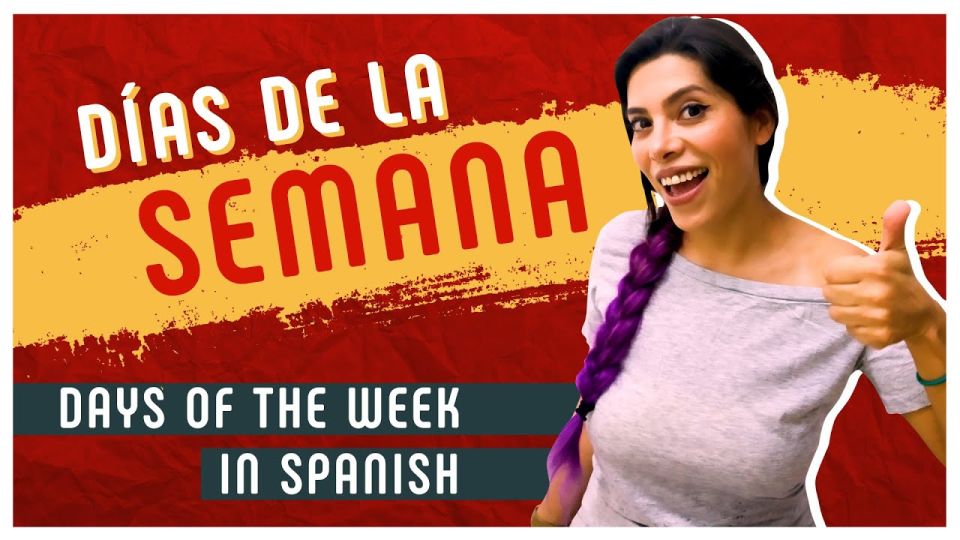 Play video: A guide to days of the week in Spanish: basic vocabulary + rules &audio! 🗓️