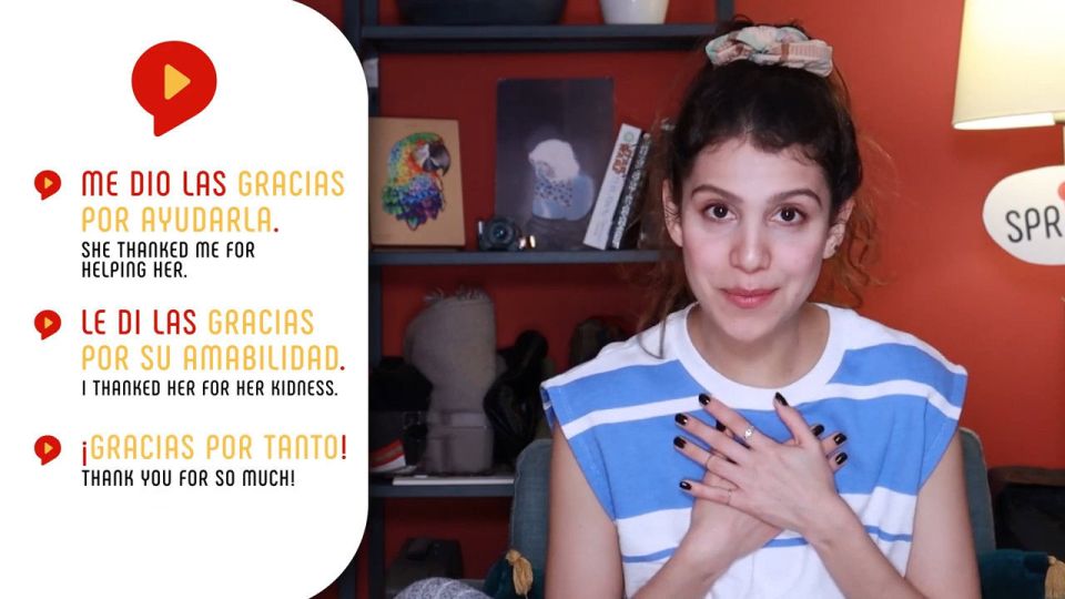 thank you in spanish examples